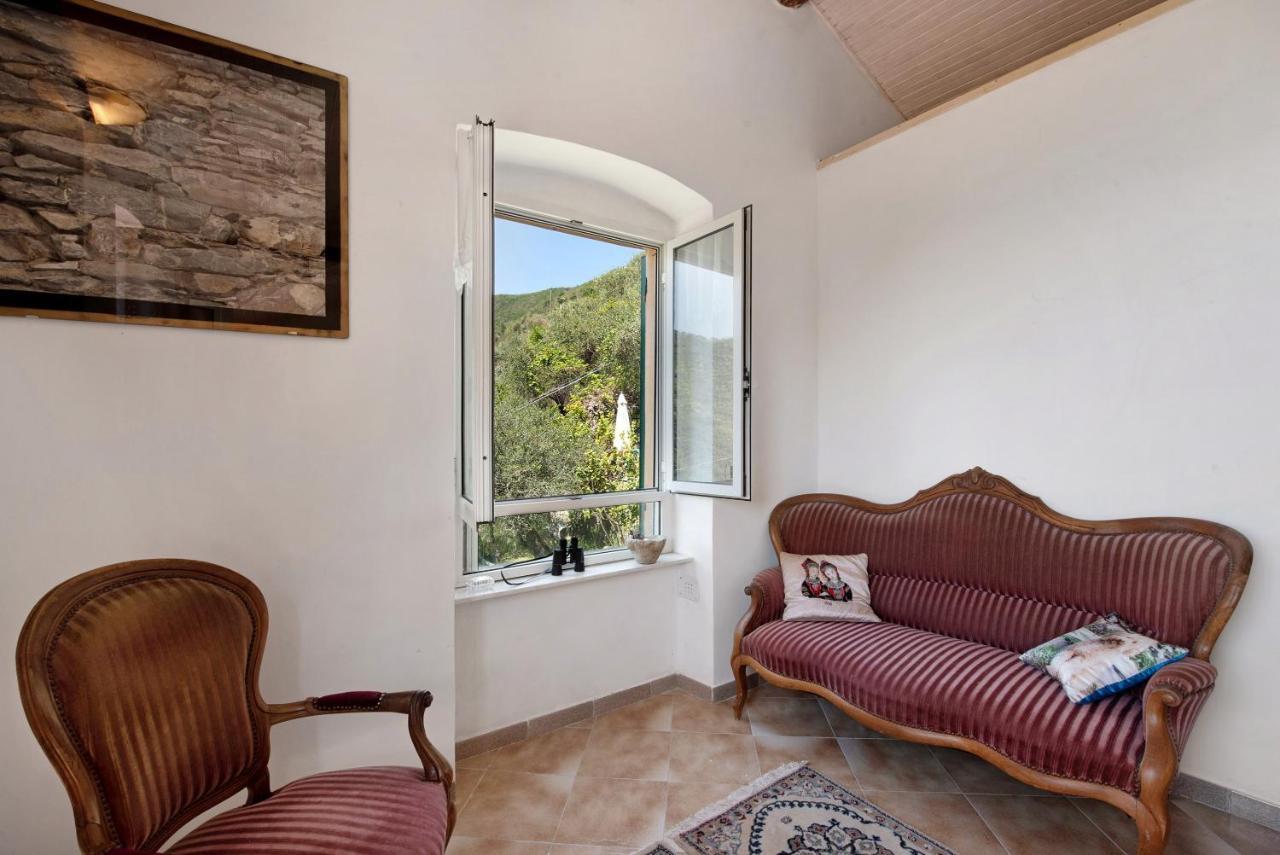 Cottage Con Vista Mare Zoagli Exterior foto