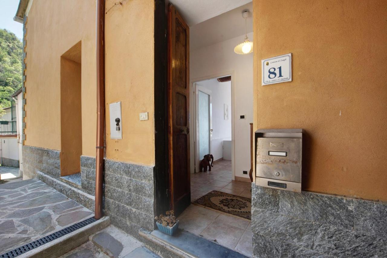 Cottage Con Vista Mare Zoagli Exterior foto