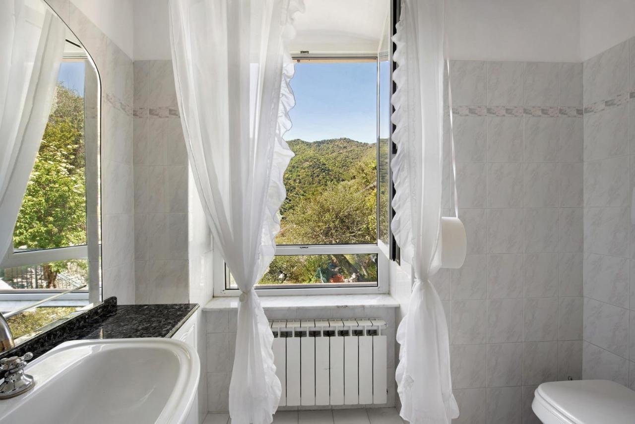 Cottage Con Vista Mare Zoagli Exterior foto